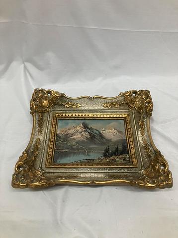 Vintage barok rococo stijl houten lijst, Daur. beschikbaar voor biedingen