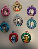 Complete set van acht Disney Kerst kransjes AH Albert Heijn, Verzamelen, Supermarktacties, Albert Heijn, Ophalen of Verzenden