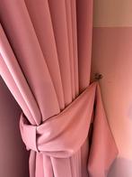 Roze verduisterende gordijnen, 200 cm of meer, Ophalen of Verzenden, Zo goed als nieuw, 200 cm of meer