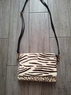 LEGEND leren schoudertas crossbodytas tas 26x18, Ophalen of Verzenden, Gebruikt, Bruin, Schoudertasje