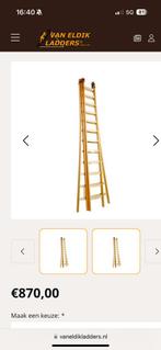 Schilders ladder reform ladder 3 x 12 sporten, Ophalen, Gebruikt, Ladder, Opvouwbaar of Inschuifbaar
