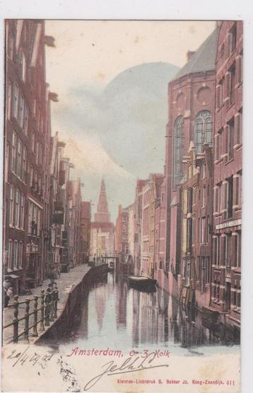 amsterdam 1901 OZ Kolk tekst/zegel beschikbaar voor biedingen