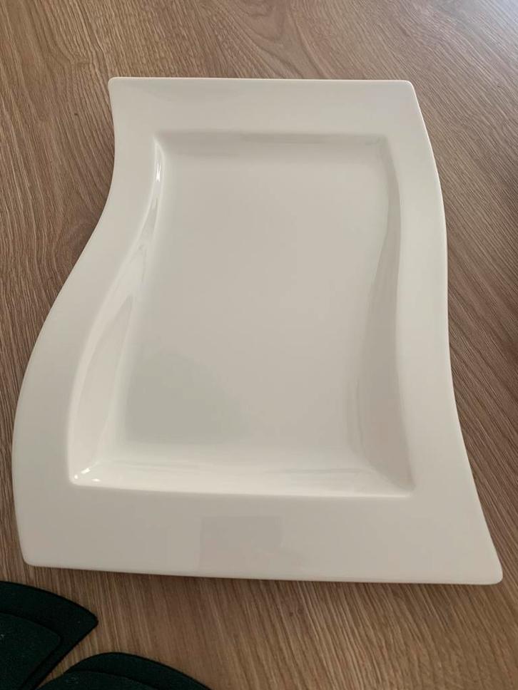 Villeroy&Boch New Wave serveerschaal/gourmet bord, Huis en Inrichting, Keuken | Servies, Zo goed als nieuw, Schaal of Schalen