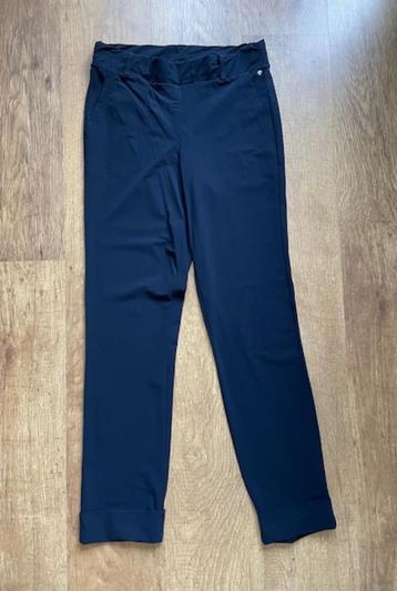 Travel pants* HELENA HART* M * marineblauw zomer variant beschikbaar voor biedingen