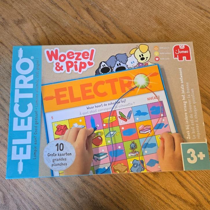 Electro Woezel en Pip 3+, Kinderen en Baby's, Speelgoed | Educatief en Creatief, Zo goed als nieuw, Puzzelen, Ontdekken, Met licht