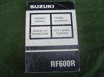 SUZUKI RF600R 1992 owner's manual RF 600 R fahrer handbuch, Motoren, Ophalen of Verzenden, Suzuki