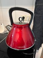 Morphy Richards Rode Waterkoker, 1 tot 2 liter, Ophalen of Verzenden, Gebruikt
