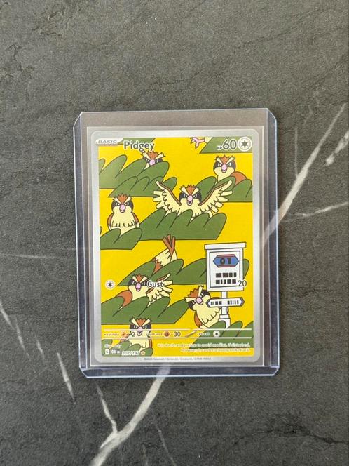Pidgey 207/197 Pokemon Obsidian Flames, Hobby en Vrije tijd, Verzamelkaartspellen | Pokémon, Zo goed als nieuw, Losse kaart, Verzenden