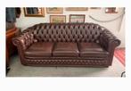 Bankstel bruine Springvale Chesterfield bankstel nieuw staat, Huis en Inrichting, Ophalen of Verzenden