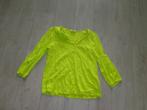 lime kleur damestuniek van Intuum, maat 42, Ophalen of Verzenden, Zo goed als nieuw, Maat 42/44 (L), Groen