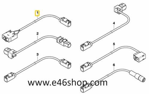 ANTENNEKABEL BMW E61 E63 OE 61126962794, Auto diversen, Autoradio's, Ophalen of Verzenden