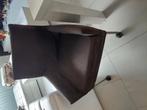 Eetkamerstoel 6x bruin stof, Huis en Inrichting, Stoelen, Ophalen, Gebruikt, Bruin, Stof