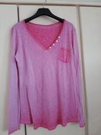Super: italiaans cyclaam roze shirt maat M / L, Ophalen of Verzenden, Zo goed als nieuw