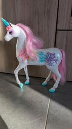 Barbie dreamtopia paard met geluid, Ophalen of Verzenden, Zo goed als nieuw, Jongen of Meisje