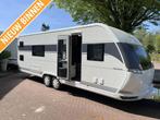 Hobby Prestige 650 KFU, Caravans en Kamperen, Caravans, Schokbreker, Rondzit, Hobby, 7 tot 8 meter