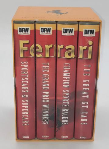 Ferrari The Ultimate Cars Collection 4 VHS banden in box beschikbaar voor biedingen