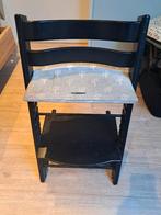 Stokke tripp trapp - Zwart, Kinderen en Baby's, Kinderstoelen, Ophalen, Gebruikt, Meegroeistoel