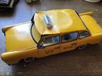 Oude Blikken auto geel, Hobby en Vrije tijd, Modelauto's | 1:18, Ophalen of Verzenden, Gebruikt, Auto