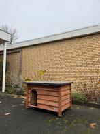 Hardhouten geïsoleerd hondenhok, Dieren en Toebehoren, 110 cm of meer, Minder dan 65 cm, Ophalen of Verzenden, Nieuw