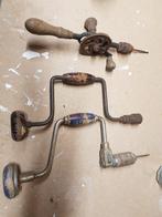 Antieke boren boormachines, Antiek en Kunst, Ophalen of Verzenden