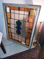 2x glas in lood ramen, Ophalen, Gevelraam of Ruit, Gebruikt, Glas in lood