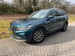 Volkswagen Tiguan 1.5 TSI 130pk 2021 Blauw, Auto's, Voorwielaandrijving, 1498 cc, 4 cilinders, Blauw