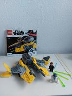 Lego Star Wars set 75281 Anakin Jedi's interceptor + boekje, Complete set, Ophalen of Verzenden, Lego, Zo goed als nieuw