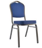 Stackchair - Stapelstoel - Horecastoel - Blauw (Nieuw), Ophalen, Blauw, Nieuw, Metaal