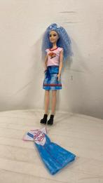 Barbie met blauw haar, Ophalen of Verzenden, Zo goed als nieuw, Barbie