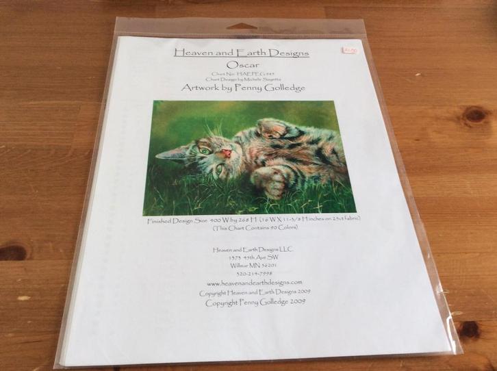 heaven and earth designs zeer uitgebreid borduur telpatroon, Hobby en Vrije tijd, Borduren en Borduurmachines, Zo goed als nieuw