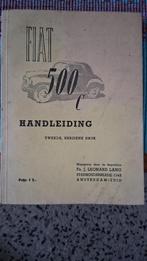 handleiding fiat 500 c oldtimer ongeveer 1950, Auto diversen, Handleidingen en Instructieboekjes, Ophalen