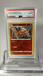 2022 Pokemon GO - Charizard 10/78 Rev holo - PSA 8, Ophalen, Nieuw, Losse kaart, Foil