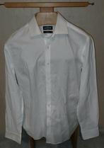 Café Coton Paris overhemd maat 41 100% katoen, Kleding | Heren, Overhemden, Wit, Zo goed als nieuw, Halswijdte 41/42 (L), Café Coton