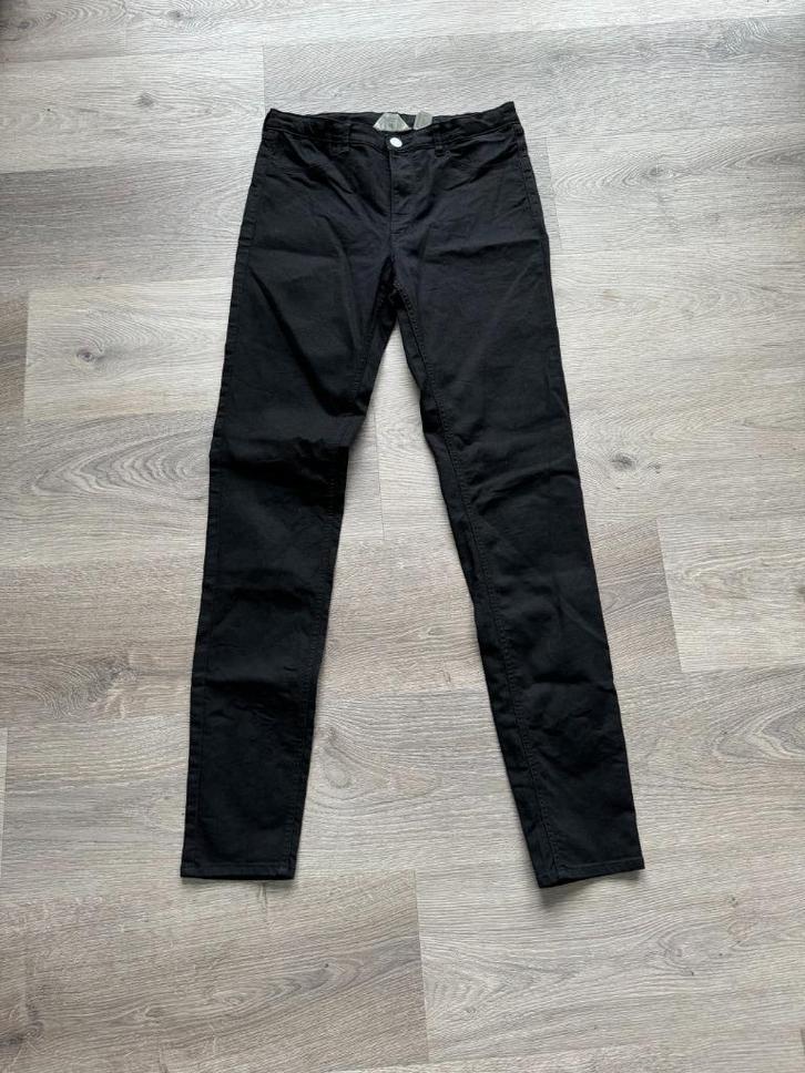 H&M jeans zwart nieuw maat 170 DH, Kinderen en Baby's, Kinderkleding | Maat 170, Nieuw, Meisje, Broek, Ophalen of Verzenden