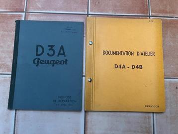 Technische documentatie voor Peugeot D3 D4A en D4B beschikbaar voor biedingen