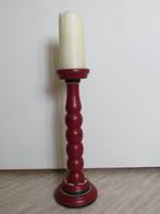 boerenbont kandelaar, Overige kleuren, 25 tot 50 cm, Ophalen of Verzenden, Zo goed als nieuw