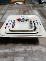 Schalen set Boerenbond, Ophalen, Overige stijlen, Glas, Schaal of Schalen