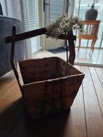 Oude bak met handvat,, Huis en Inrichting, Ophalen of Verzenden