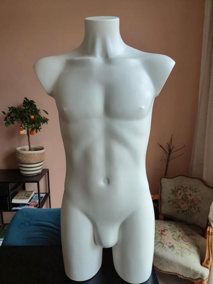 Man Buste Paspop Etalagepop, Kleding | Heren, Overige Herenkleding, Zo goed als nieuw, Ophalen