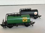 2X Fleischmann 5402 Ketelwagen, Gelijkstroom, Fleischmann, Wagon, Ophalen of Verzenden