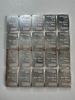 20x 1g Zilverbaartjes 999 Valcambi Suisse, Ophalen of Verzenden, Zilver