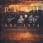 Rush The First American Broadcast ABC 1974 oranje bruin 2 lp, Ophalen of Verzenden, Zo goed als nieuw, 12 inch, Progressive