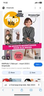 Knip kids 2023, Hobby en Vrije tijd, Kledingpatronen, Ophalen of Verzenden, Zo goed als nieuw, Kind, Knippie