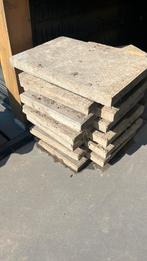 12 tegels 60 x 40, Tuin en Terras, Tegels en Klinkers, Ophalen, Zo goed als nieuw, Minder dan 5 m², Beton