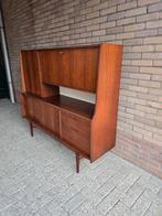 Vintage wandkast - highboard - jaren 60, Ophalen, Zo goed als nieuw, 25 tot 50 cm, Minder dan 150 cm
