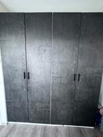 PAX KAST DEUREN ANTRACIET 229x50cm incl. handgrepen, Ophalen, 200 cm of meer, 50 tot 100 cm, Zo goed als nieuw