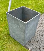 Clayfibre bloembak 37x37x50, Ophalen, Minder dan 60 cm, Vierkant, Tuin