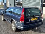 Volvo Xc70 2.4 T Comfort Line, airco, trekhaak, Auto's, Volvo, Blauw, XC70, Leder, 2435 cc
