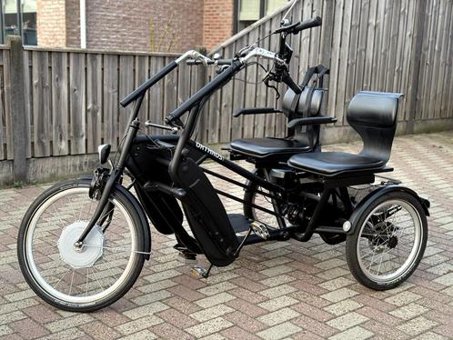 Duofiets Huka Orthos Electrisch, Fietsen en Brommers, Fietsen | Driewielfietsen, Zo goed als nieuw, Ophalen