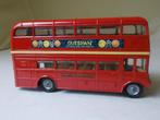 1968 Corgi Toys 468 LONDON TRANSPORT OUTSPAN + 2 FIGURES (B), Ophalen of Verzenden, Zo goed als nieuw, Bus of Vrachtwagen, Corgi